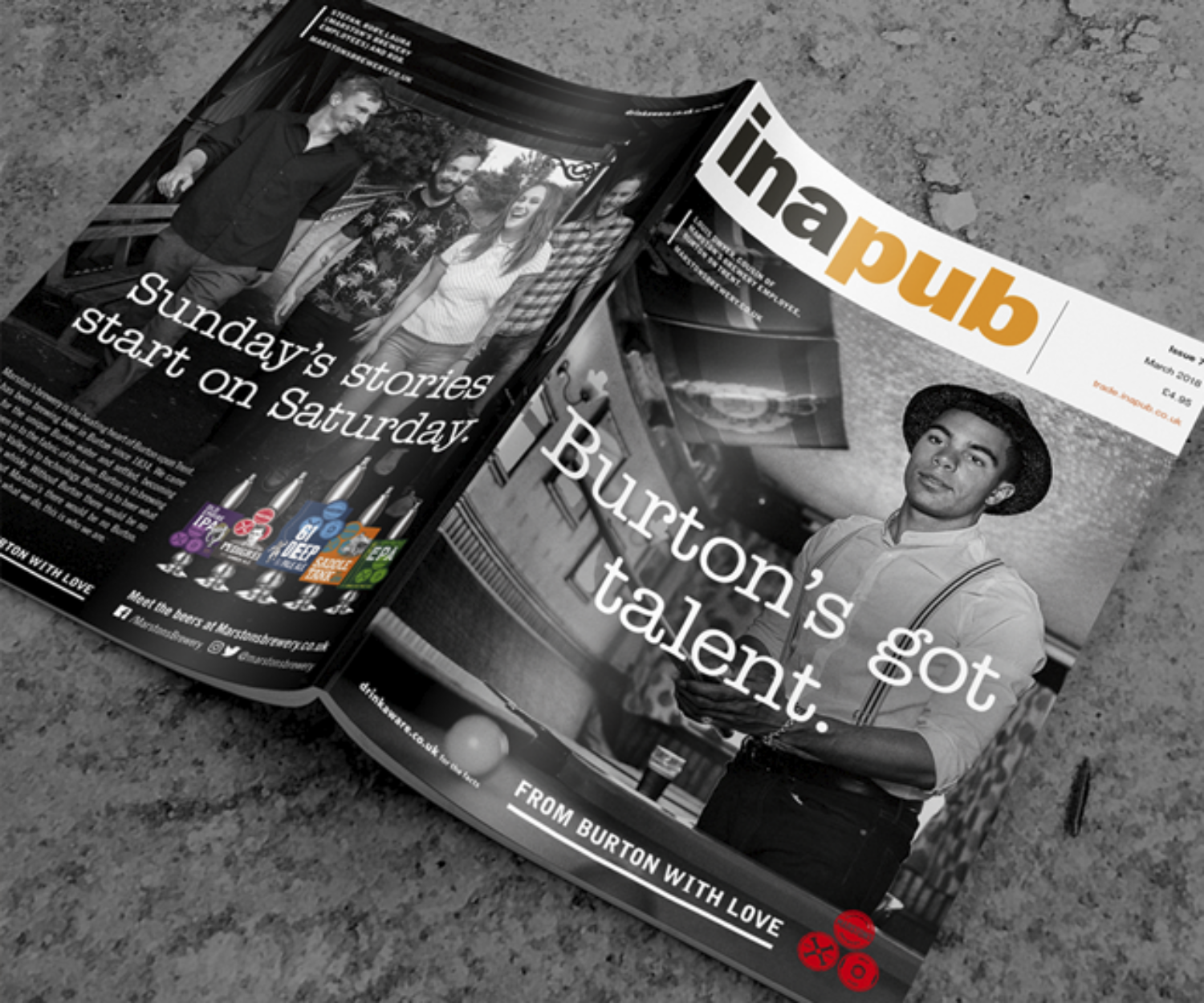 Marston’s Trade Press Ads
